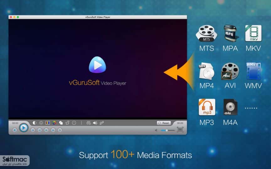 اسکرینشات 2 vGuruSoft Video Player