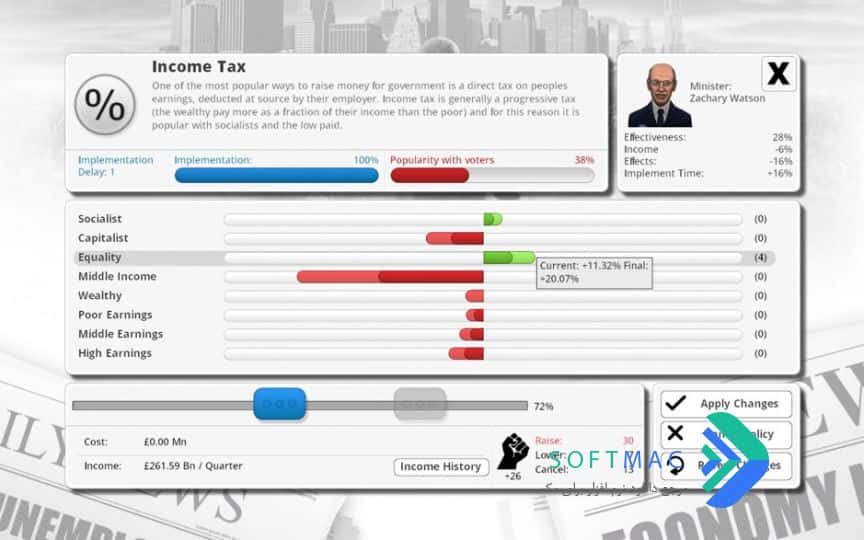 اسکرینشات 2 Democracy 3