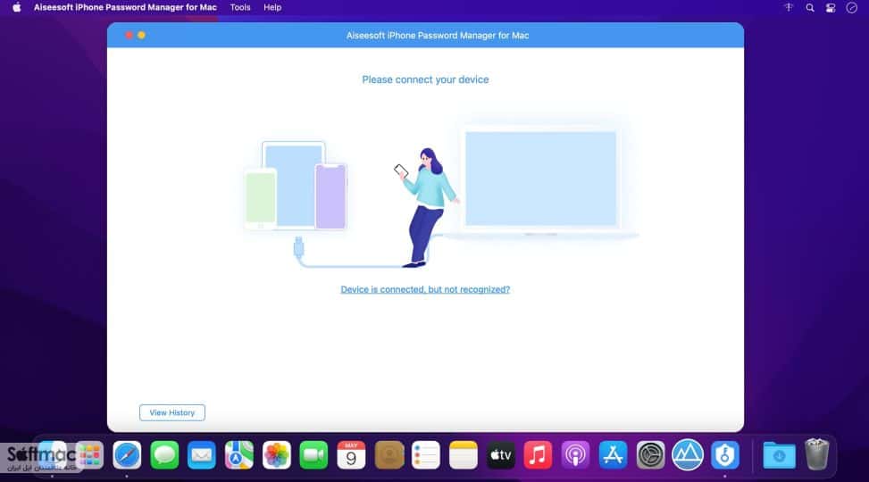اسکرینشات 2 Aiseesoft iPhone Password Manager for Mac