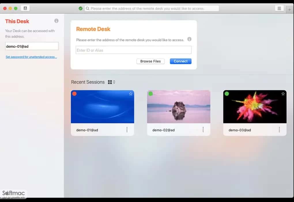 اسکرینشات 2 AnyDesk