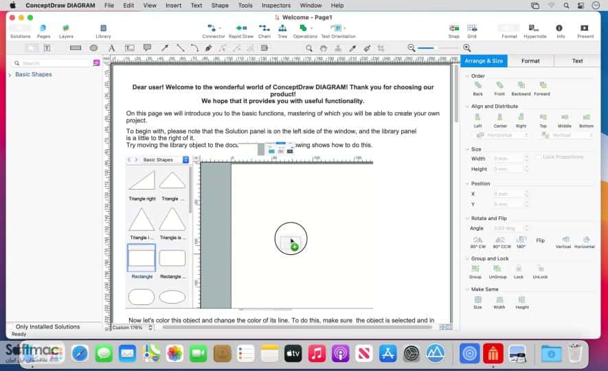 اسکرینشات 3 ConceptDraw DIAGRAM