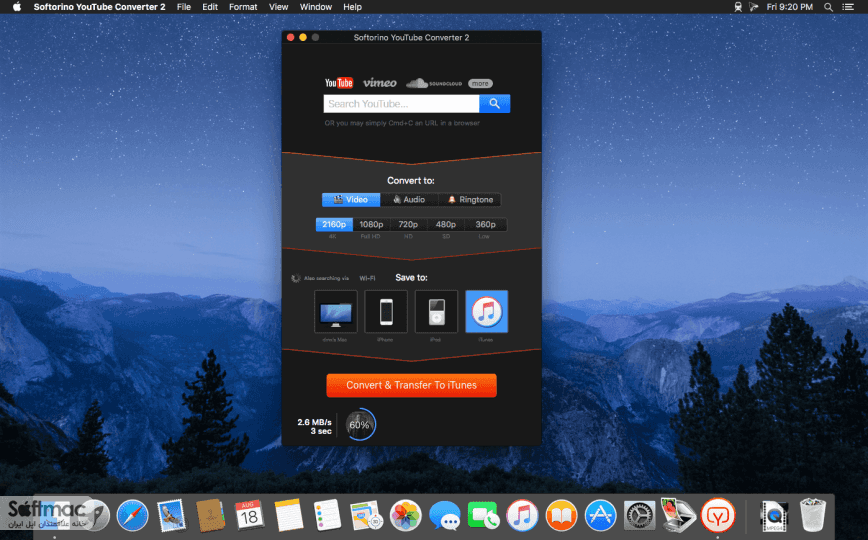 اسکرینشات 2 Softorino YouTube Converter