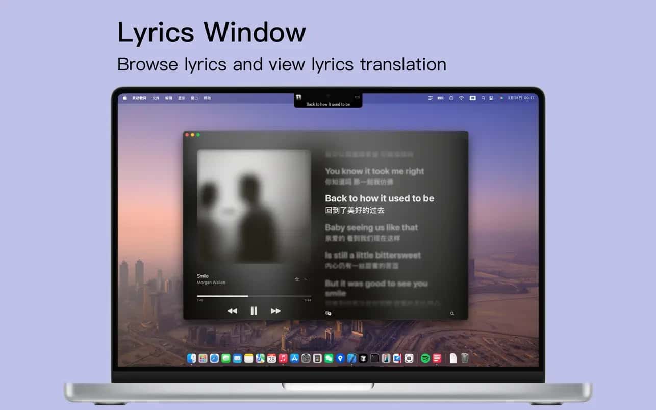 اسکرینشات 4 Dynamic Lyrics
