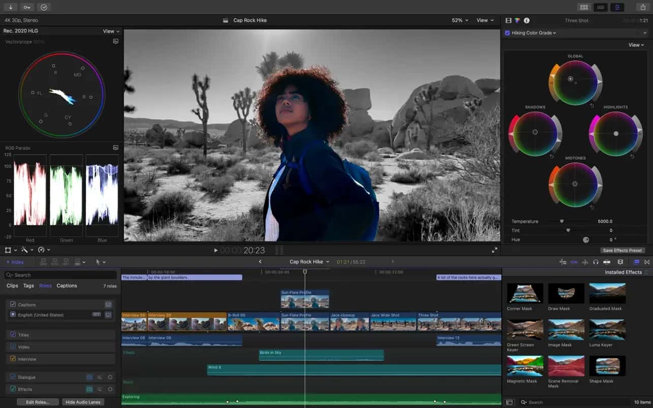 اسکرینشات 2 Final Cut Pro