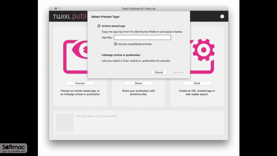اسکرینشات 2 Twixl Publisher Pro