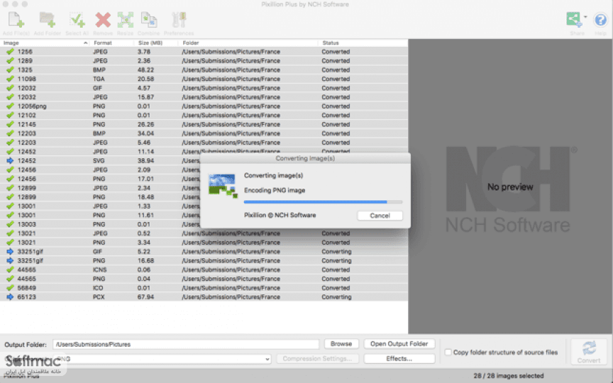 اسکرینشات 1 NCH Pixillion Plus