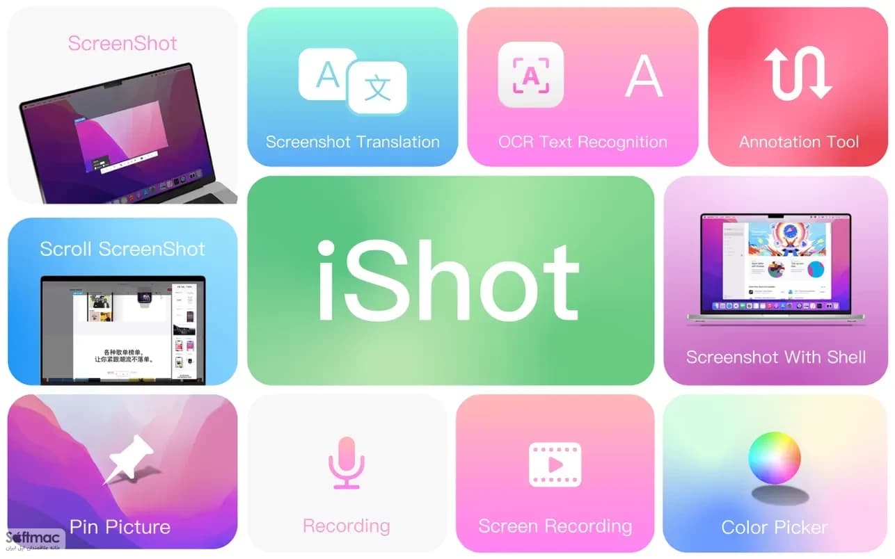 اسکرینشات 1 iShot Pro-ScreenShot Recording