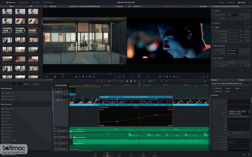 اسکرینشات 3 DaVinci Resolve Studio