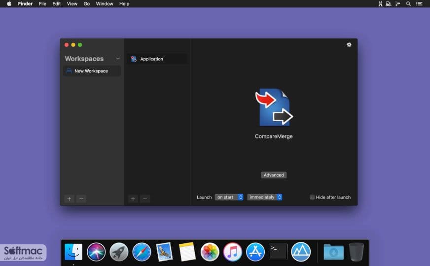 اسکرینشات 1 Workspaces