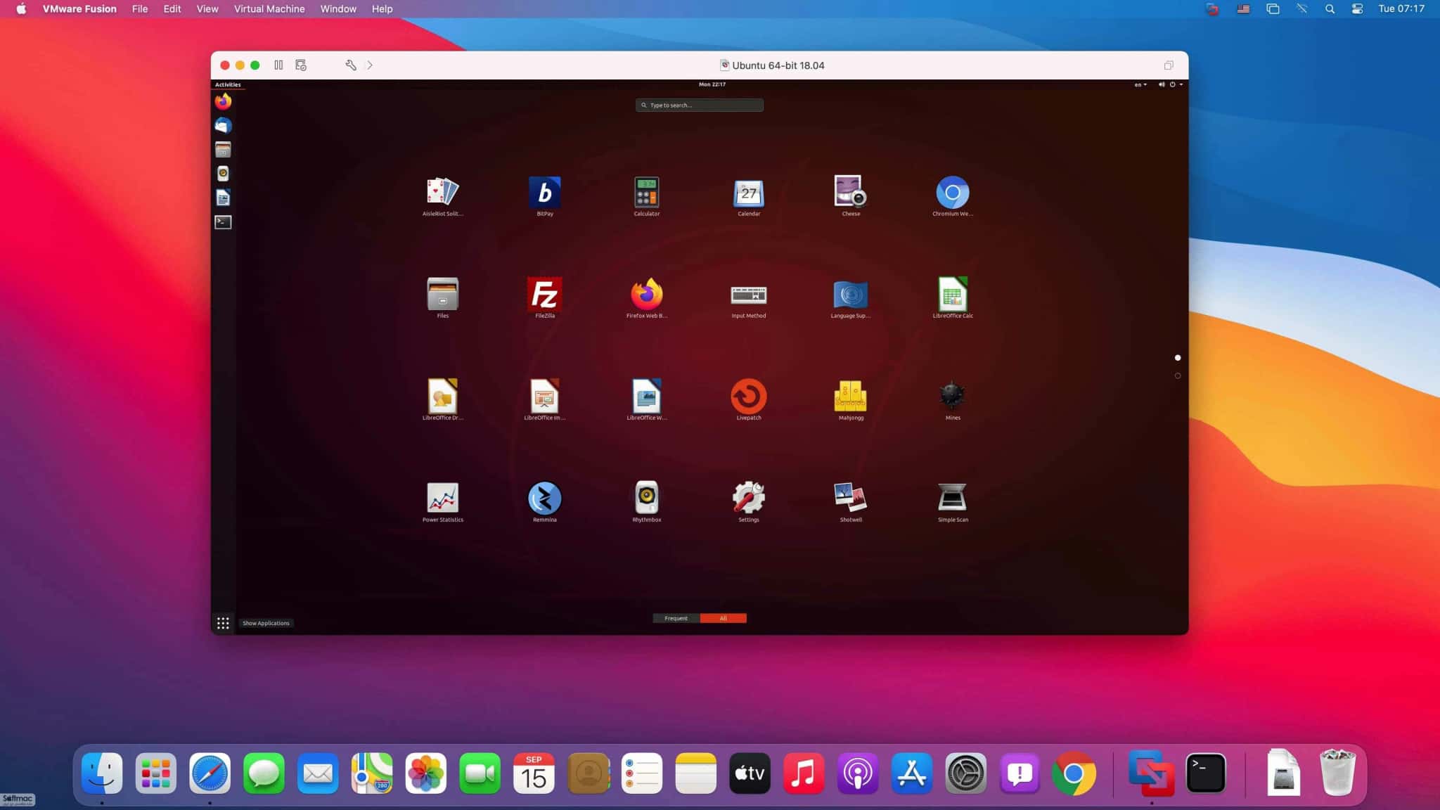 اسکرینشات 2 VMware Fusion Pro