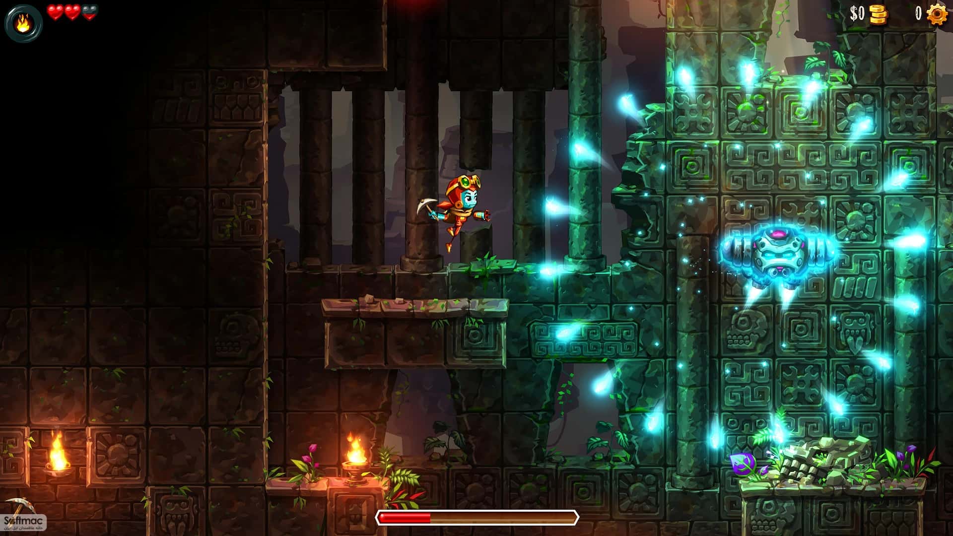 اسکرینشات 2 SteamWorld Dig 2