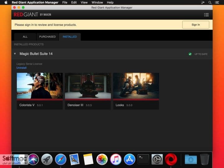 اسکرینشات 1 Red Giant Magic Bullet Suite