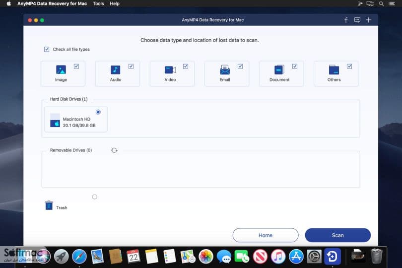 اسکرینشات 1 AnyMP4 Data Recovery