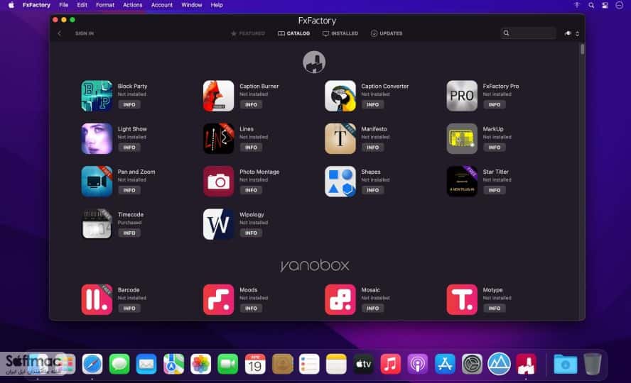 اسکرینشات 3 FxFactory Pro