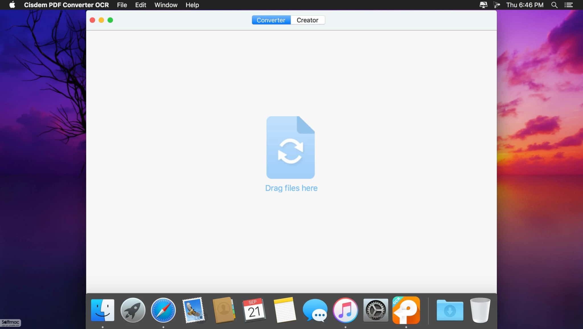 اسکرینشات 3 Cisdem PDF Converter OCR
