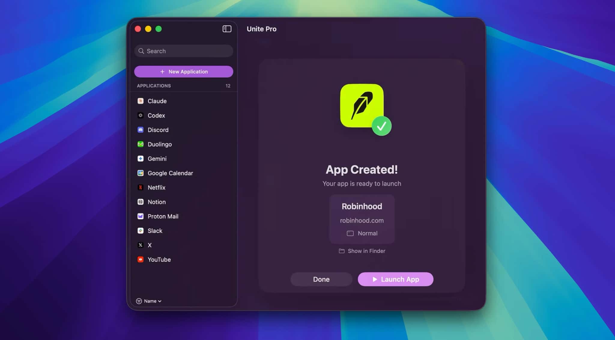 اسکرینشات 2 Unite Pro