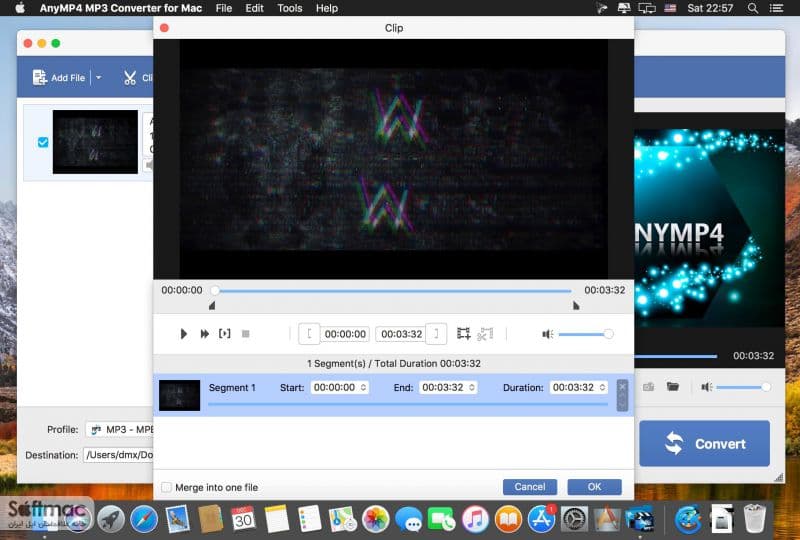 اسکرینشات 1 AnyMP4 MP3 Converter
