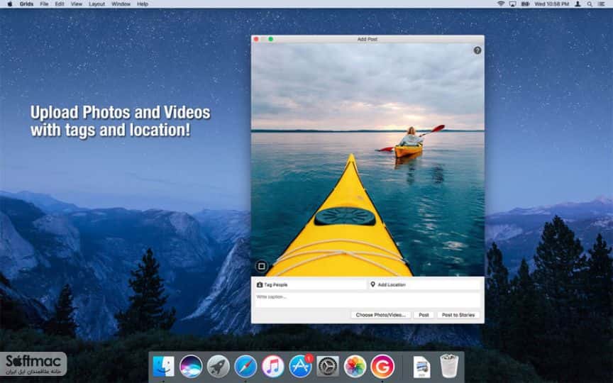 اسکرینشات 2 Grids for Instagram
