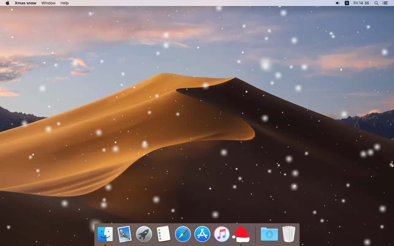اسکرینشات 4 Xmas snow