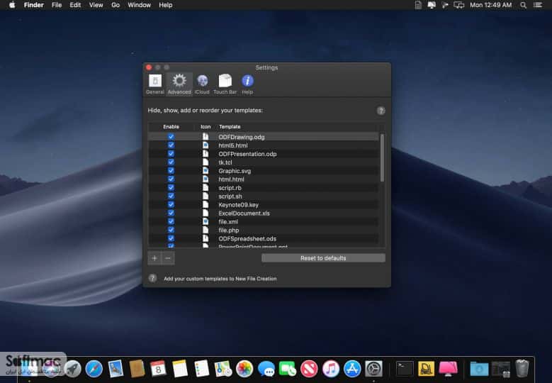 اسکرینشات 3 New File Creation