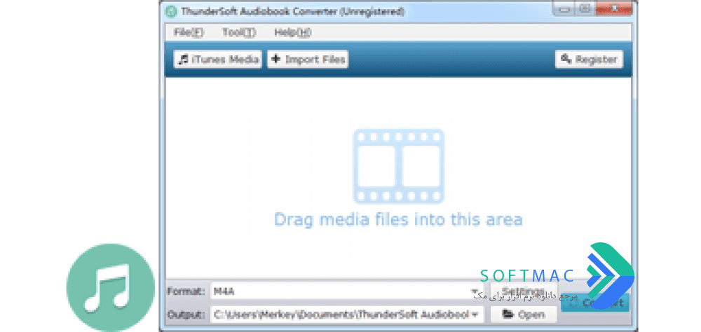 اسکرینشات 1 ThunderSoft Audiobook Converter