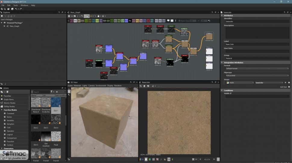 اسکرینشات 2 Substance Designer