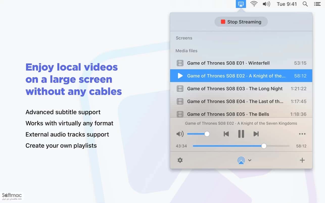 اسکرینشات 2 JustStream PRO