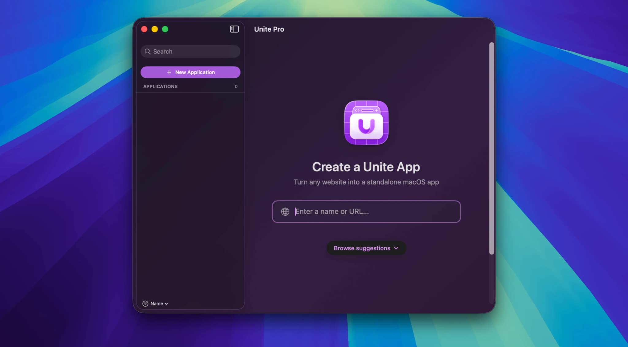 اسکرینشات 1 Unite Pro