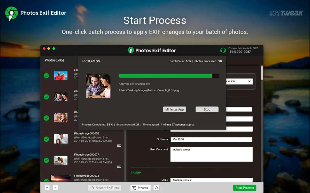 اسکرینشات 4 Photos Exif Editor