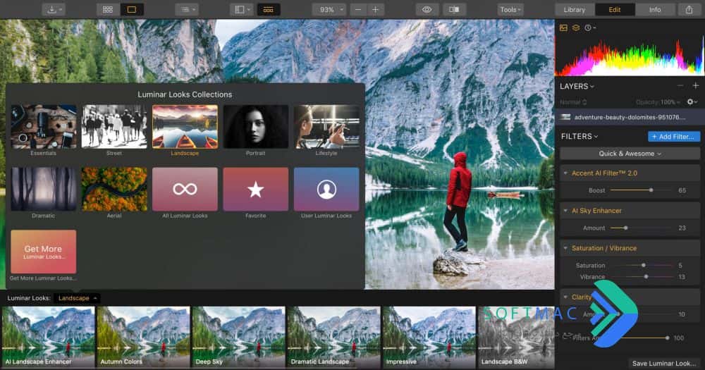 اسکرینشات 2 Luminar