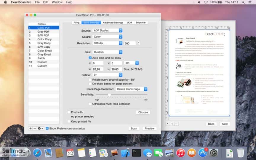 اسکرینشات 2 ExactScan Pro