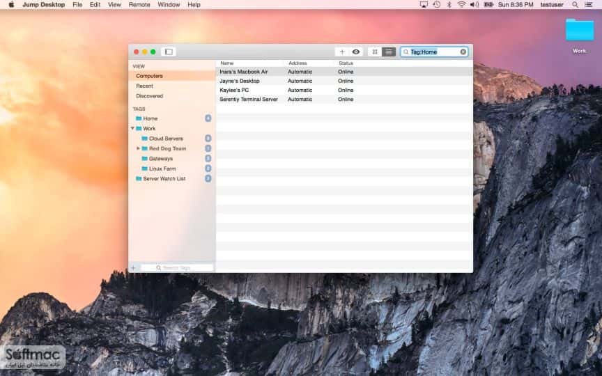 اسکرینشات 3 Jump Desktop