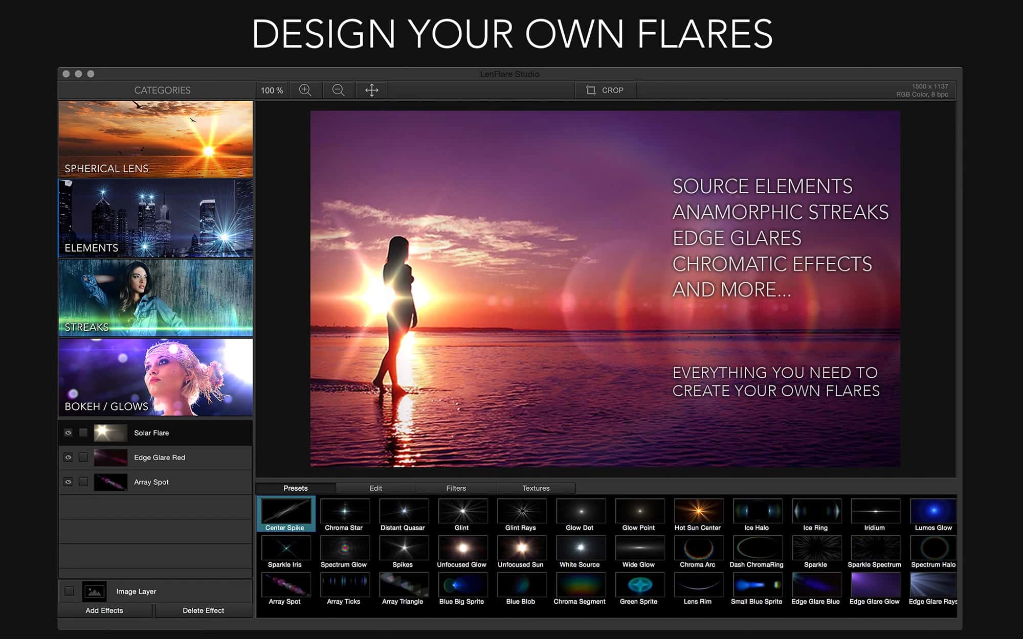 اسکرینشات 3 LensFlare Studio