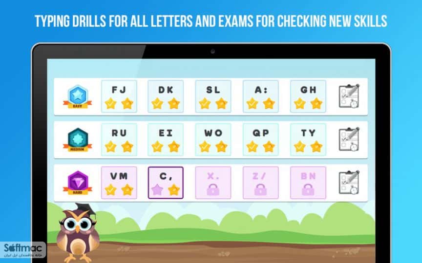 اسکرینشات 2 Master Of Typing For Kids