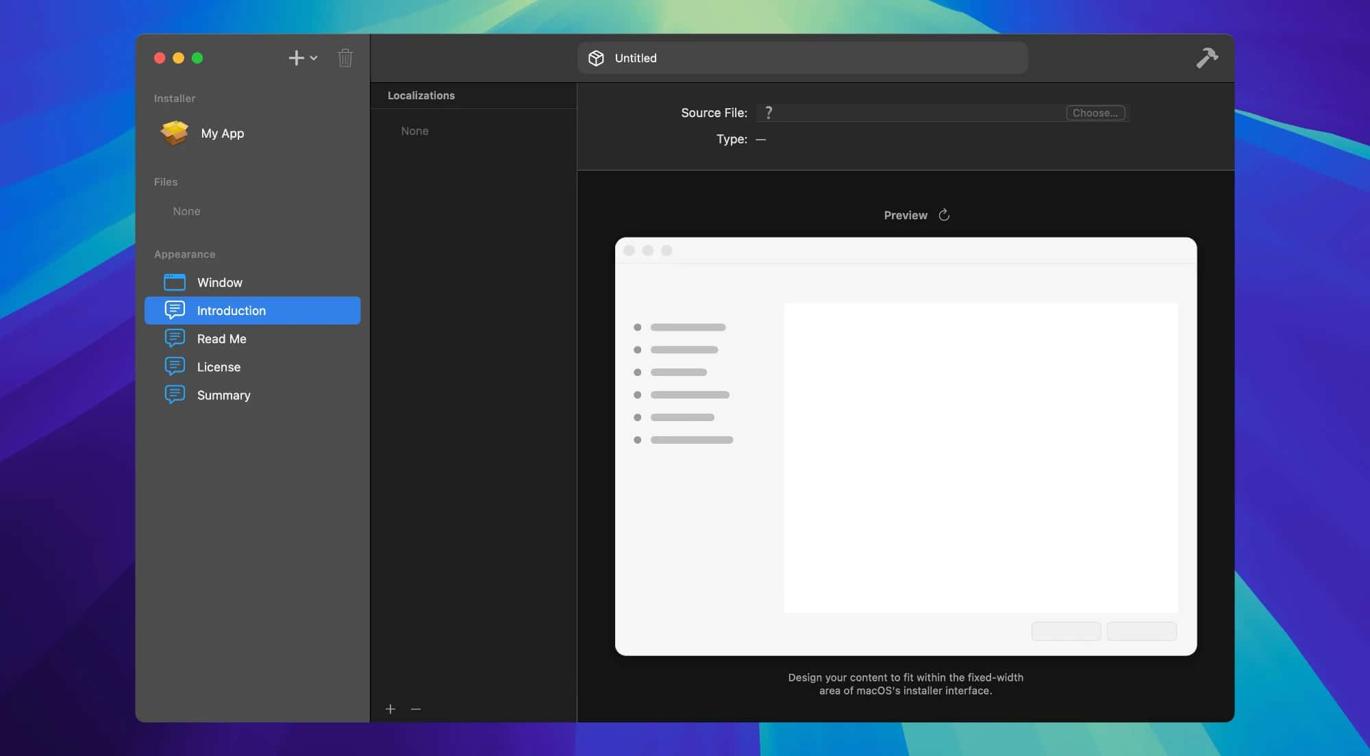 اسکرینشات 2 Package Builder