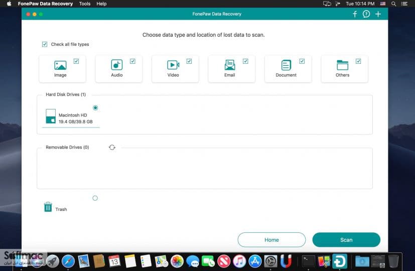 اسکرینشات 1 FonePaw Data Recovery