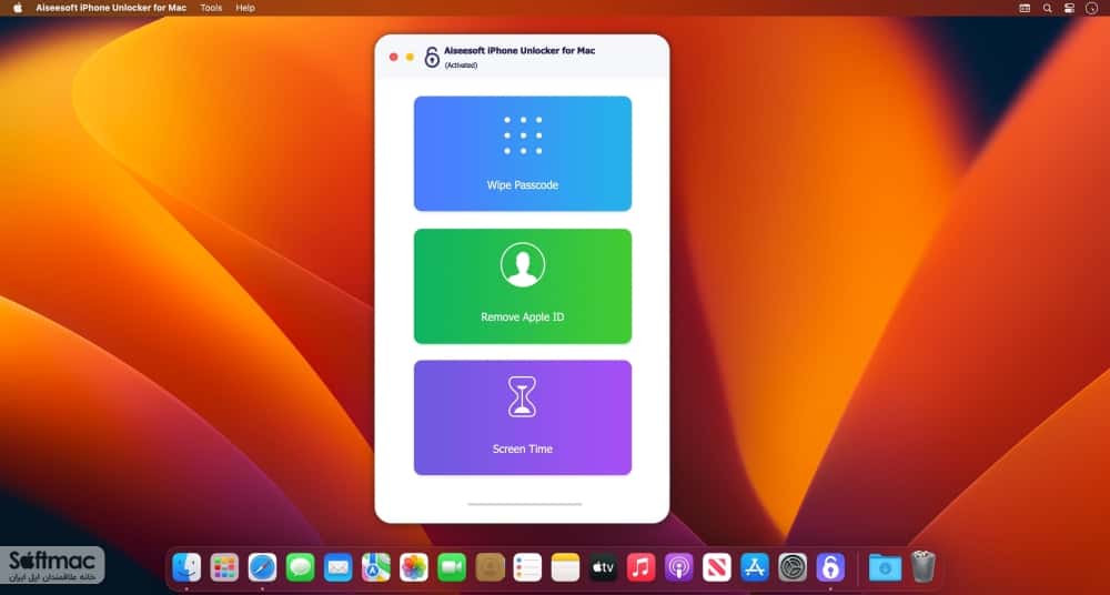 اسکرینشات 3 Aiseesoft iPhone Unlocker