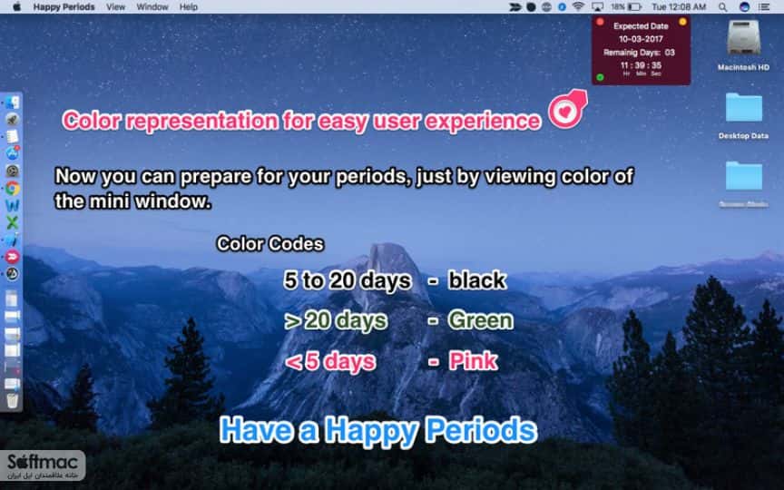 اسکرینشات 2 Happy Periods
