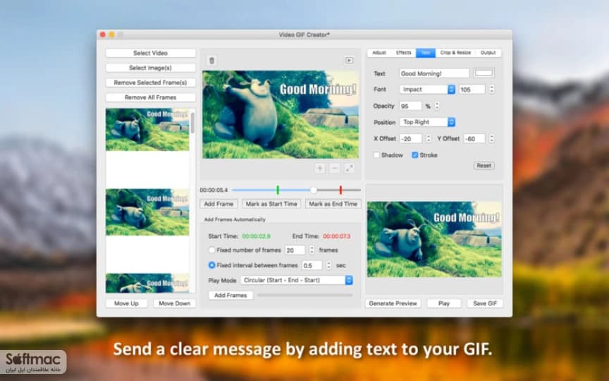 اسکرینشات 1 Video GIF Creator