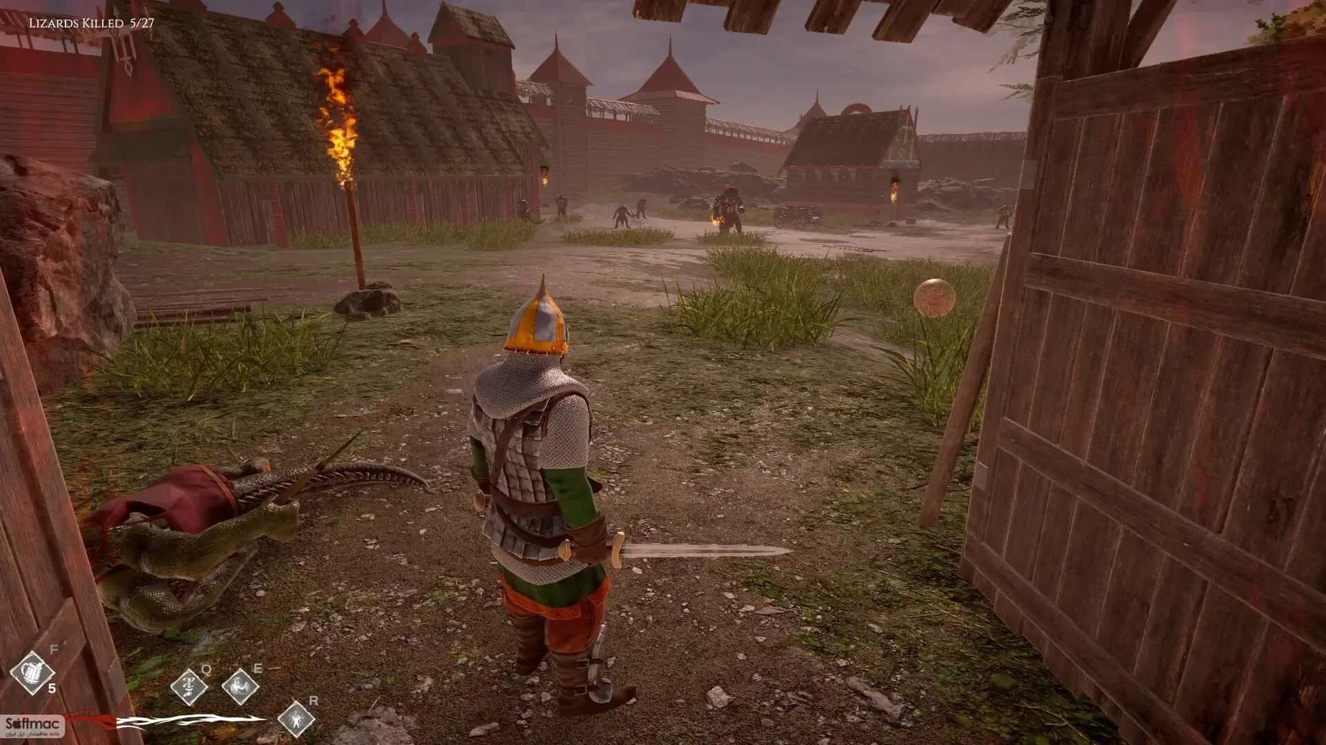 اسکرینشات 4 LIZARDS MUST DIE -RUS AGAINST LIZARDS