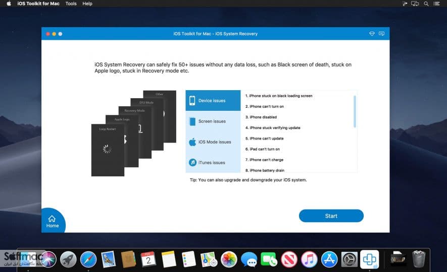 اسکرینشات 1 AnyMP4 iPhone Data Recovery
