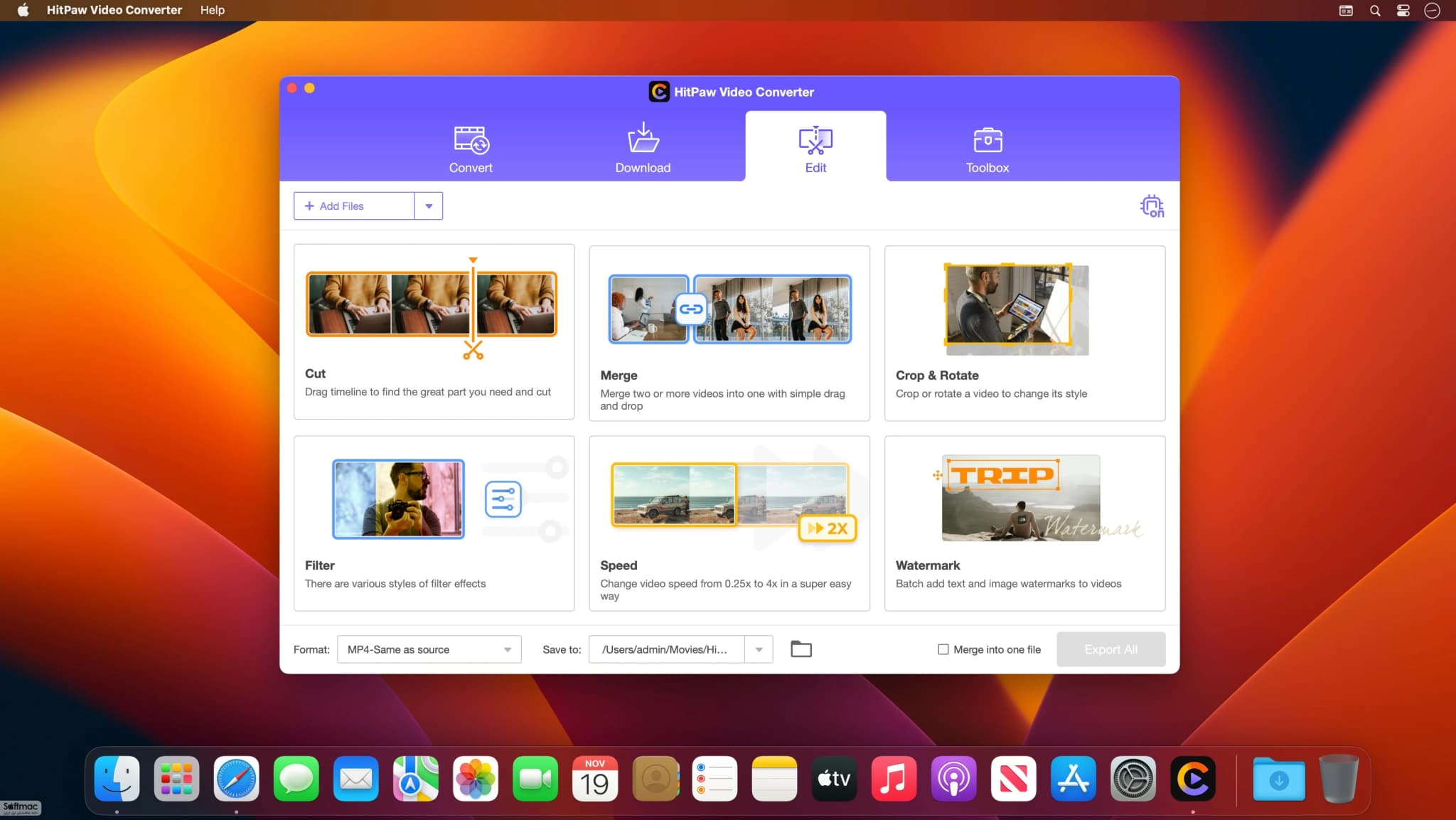 اسکرینشات 1 HitPaw Video Converter