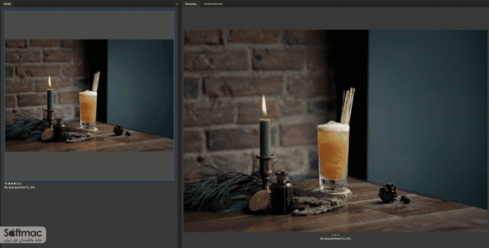 اسکرینشات 3 Adobe Bridge