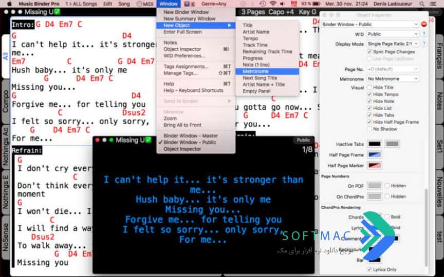 اسکرینشات 2 Music Binder Pro