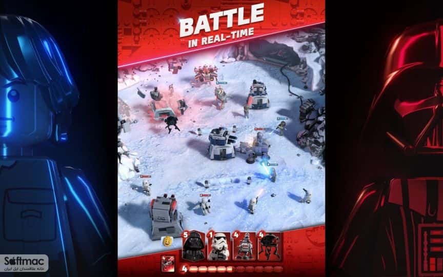 اسکرینشات 3 LEGO Star Wars: Battles
