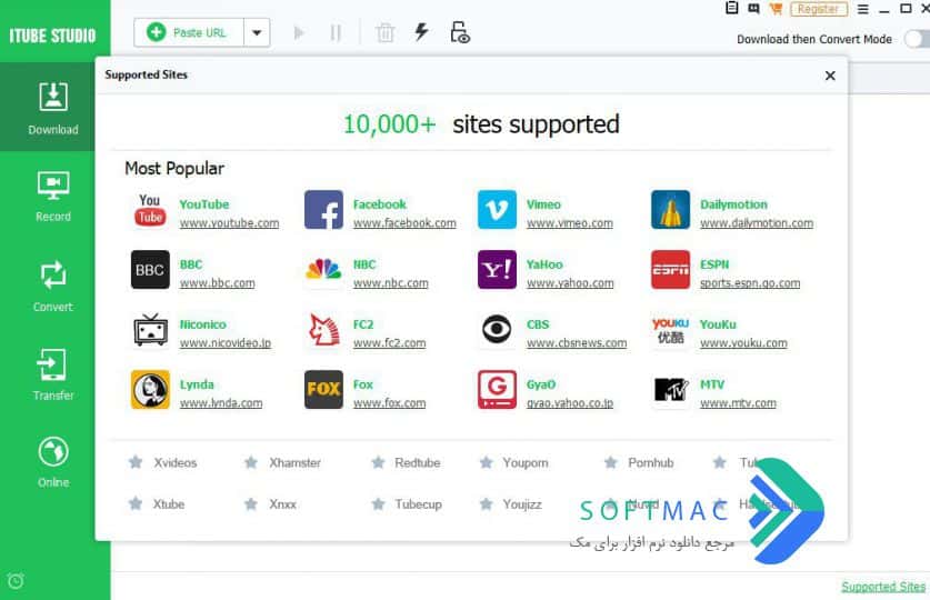 اسکرینشات 2 iSkysoft iTube Studio
