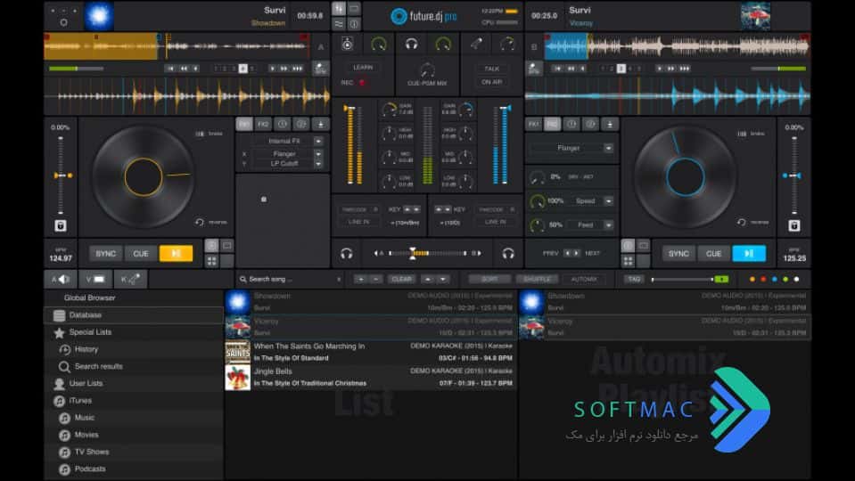 اسکرینشات 3 future.dj pro