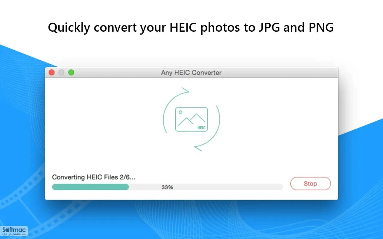 اسکرینشات 1 Any HEIC Converter-HEIC to JPG