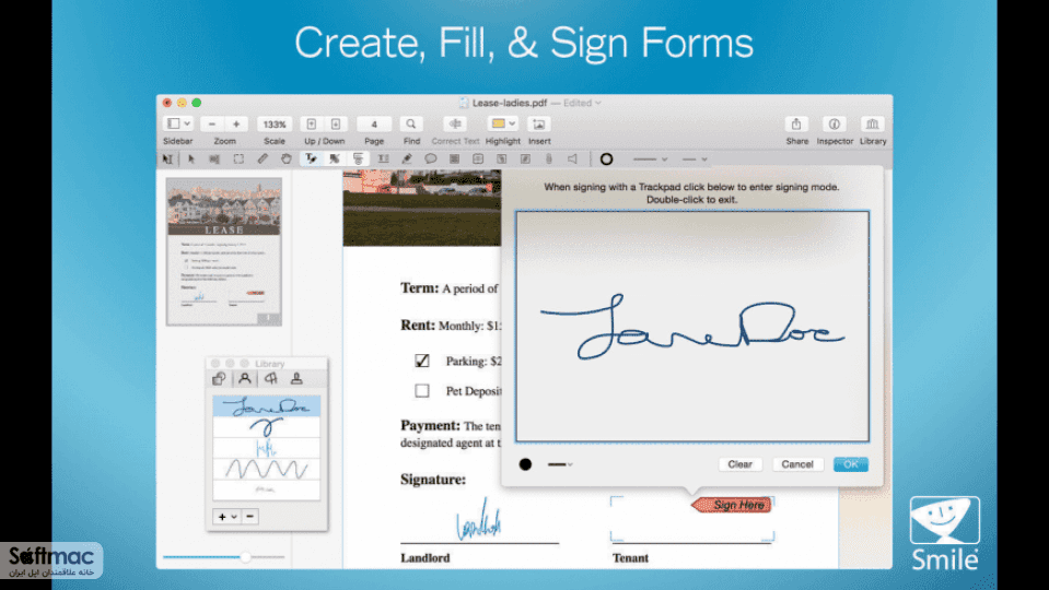 اسکرینشات 2 PDFpen Pro