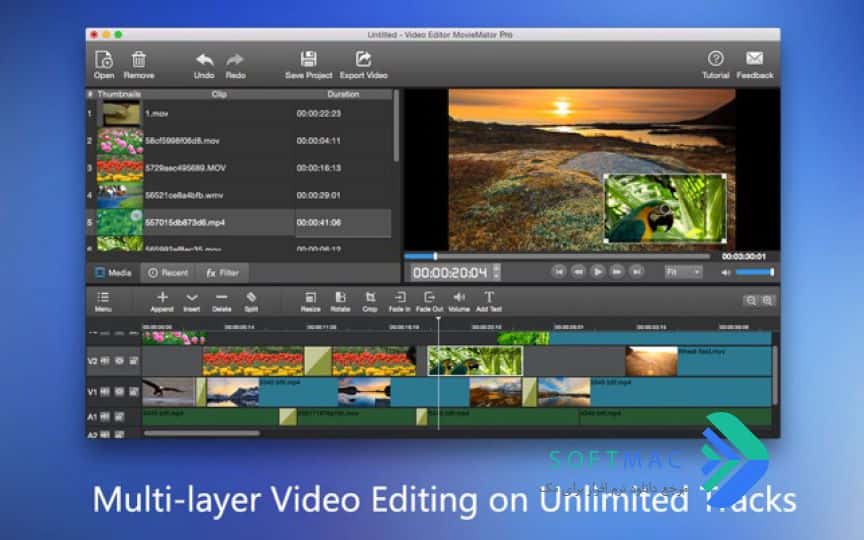 اسکرینشات 2 MovieMator Pro